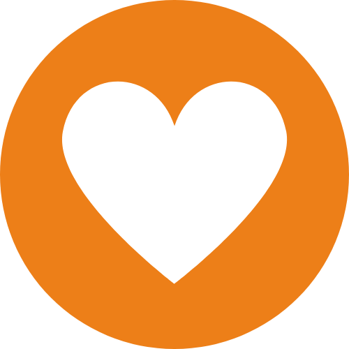 Cartoon icon of love heart